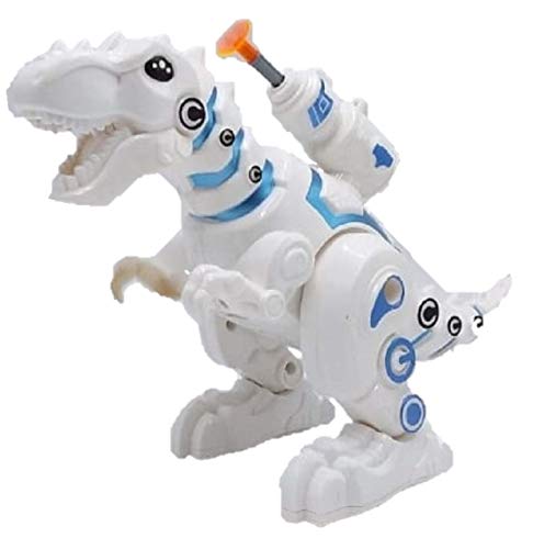 Battle Dinosaur with Launch Bullets, Sound, Light and Walking Dino