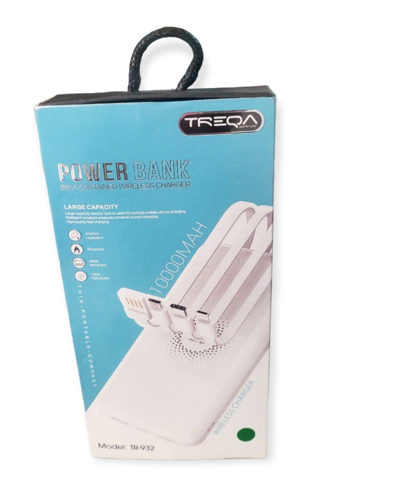 10000mAh Power Bank with Wireless Function